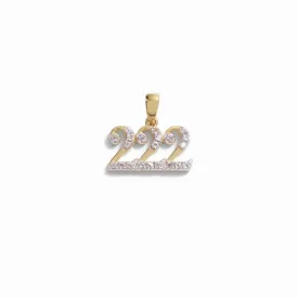 222 Angel Number Amulet