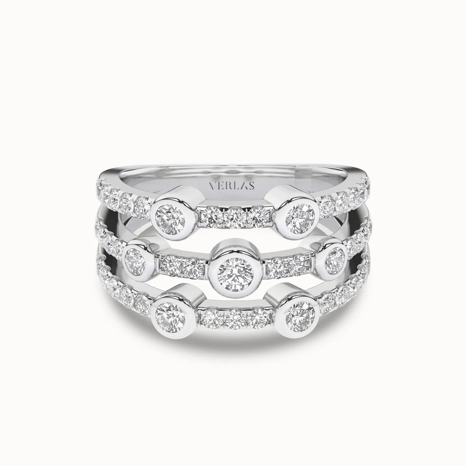 3-Tier Smitten Ring