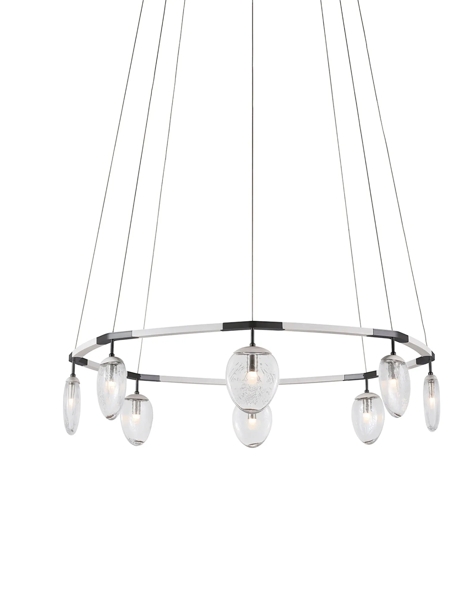 8 Light Foliole Chandelier