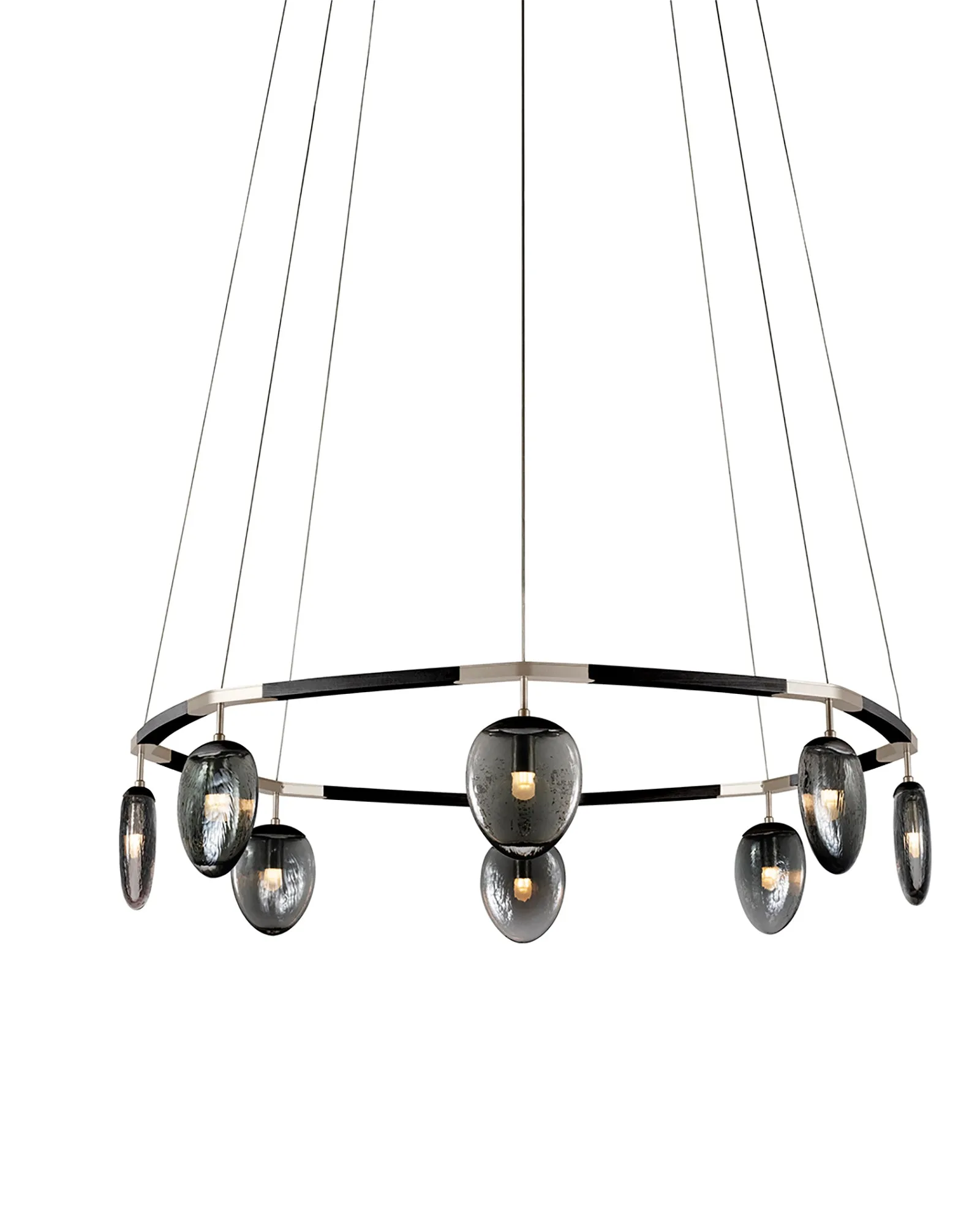 8 Light Foliole Chandelier