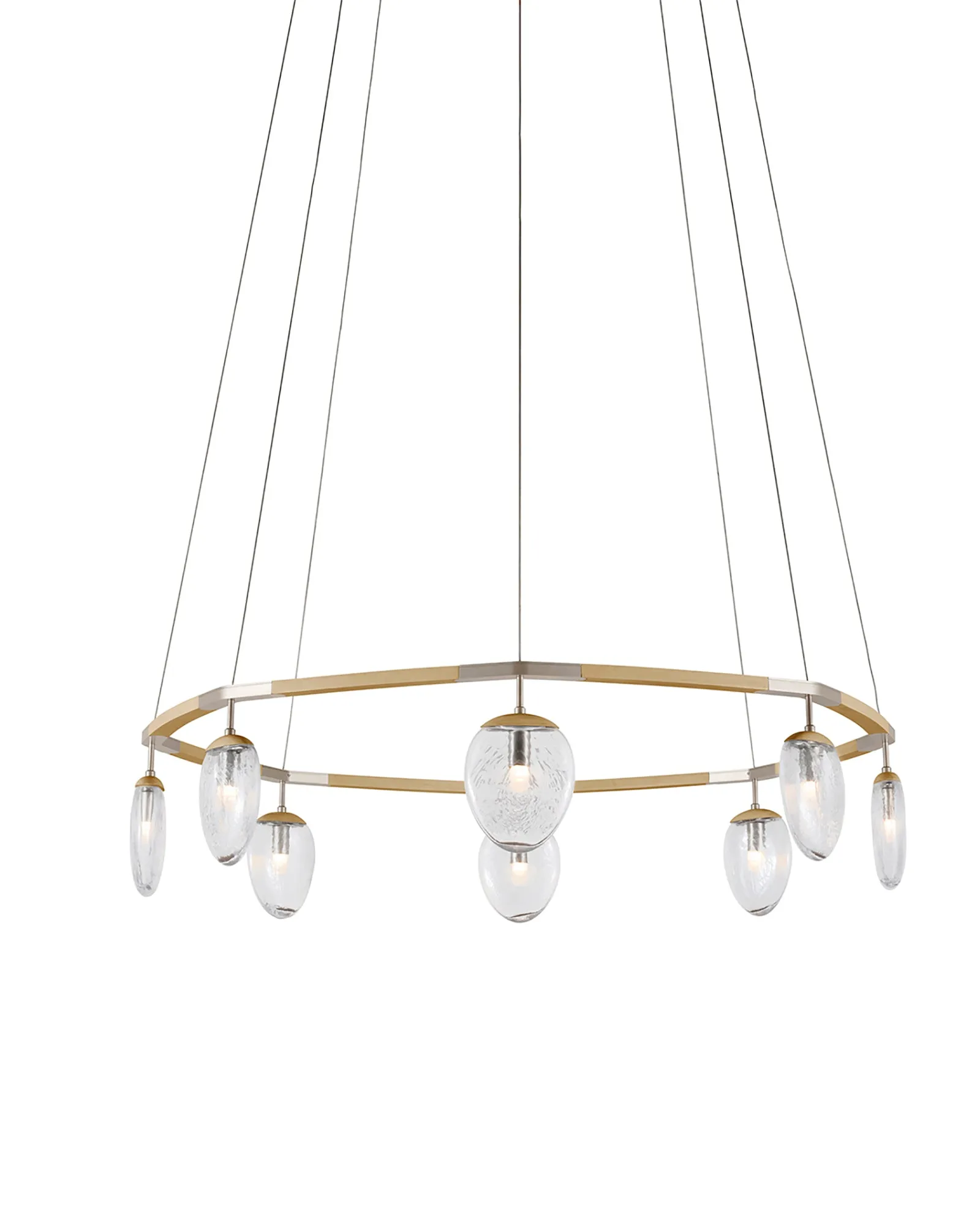 8 Light Foliole Chandelier