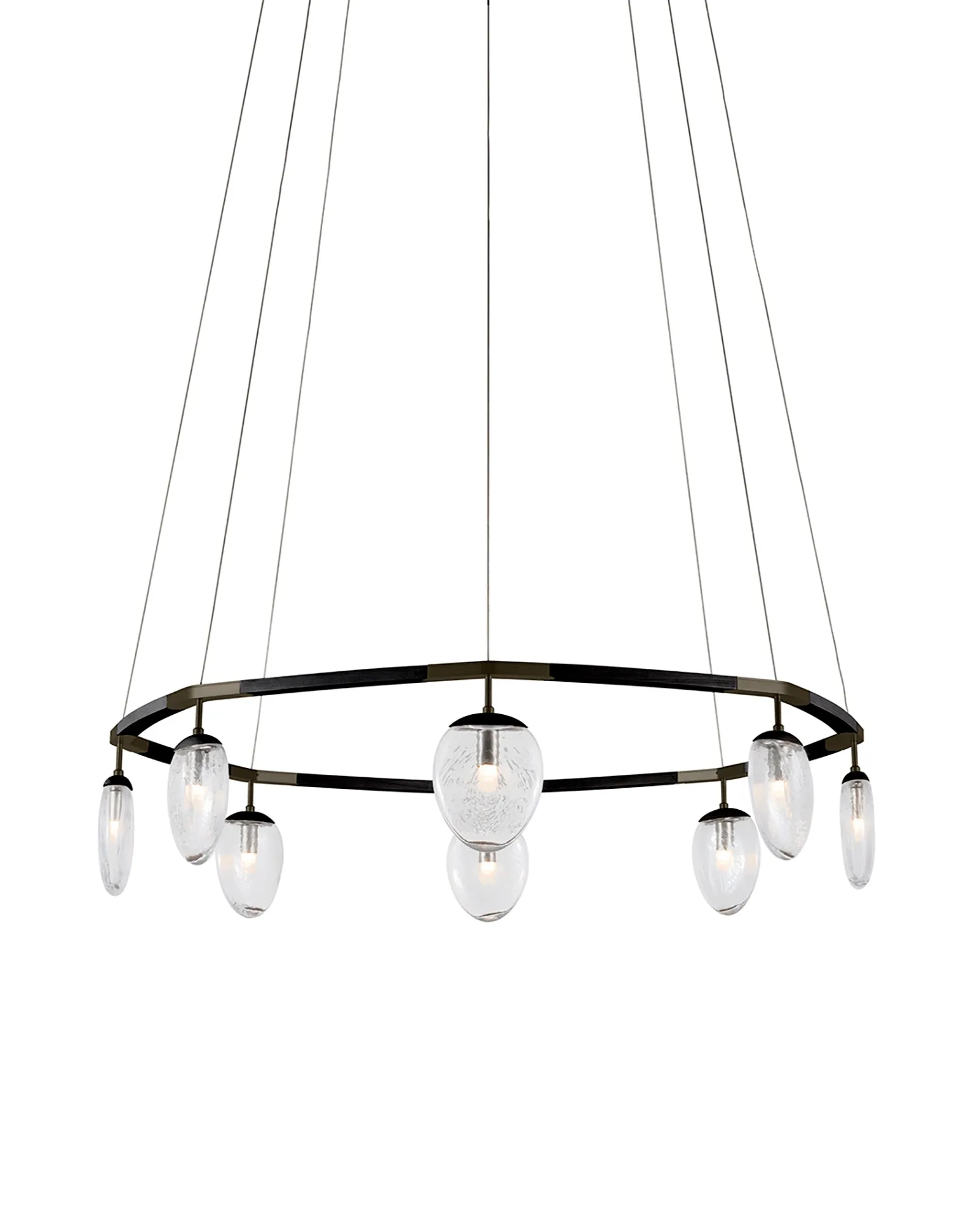 8 Light Foliole Chandelier