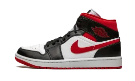 Air Jordan 1 Mid Gym Red Black White