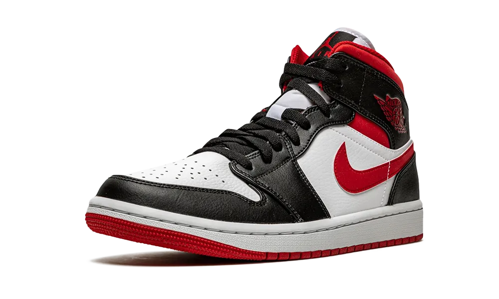 Air Jordan 1 Mid Gym Red Black White