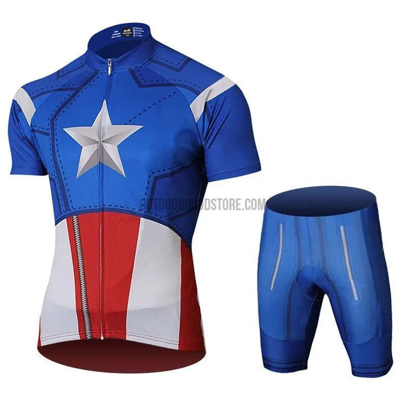 America USA Cycling Jersey Kit