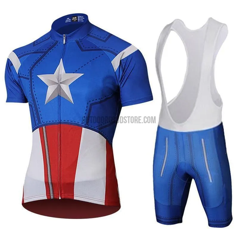 America USA Cycling Jersey Kit