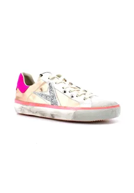 ARCHIVIO 22 Sneaker Donna White Antique Rose STUD786