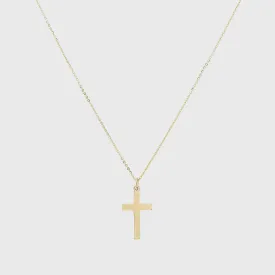 Arundel 9ct Gold Cross Pendant Necklace