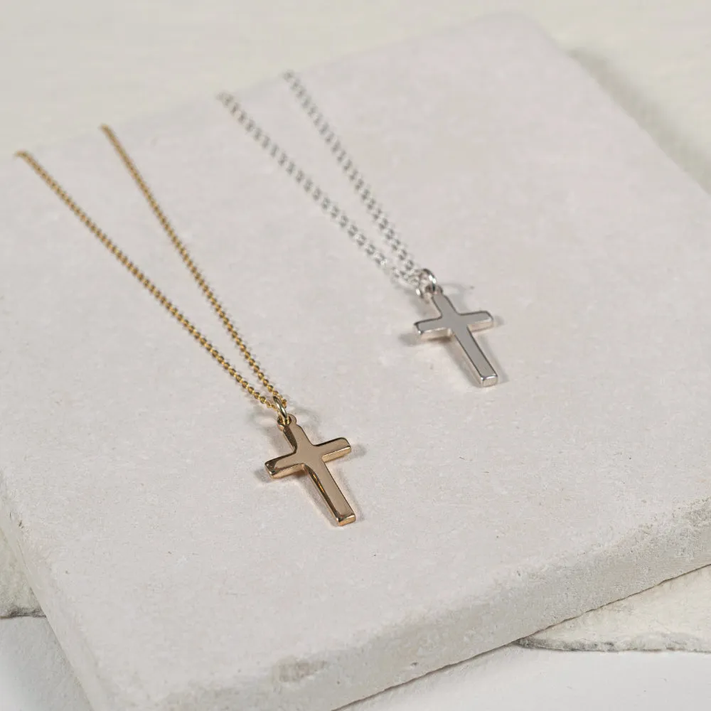 Arundel 9ct Gold Cross Pendant Necklace