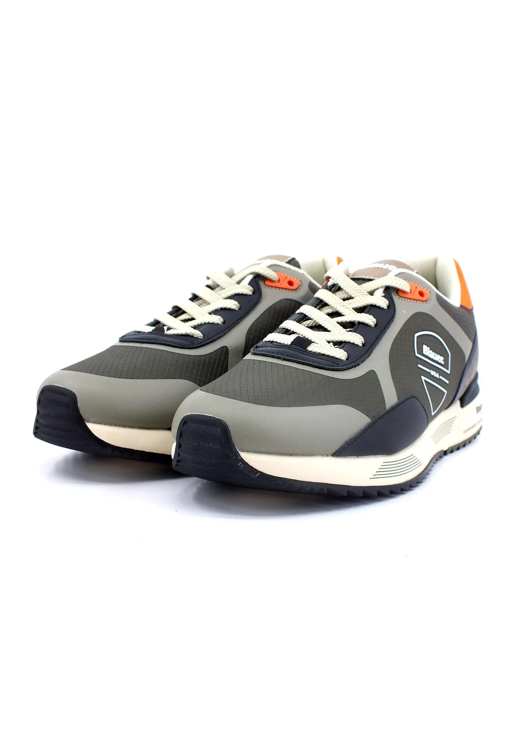 BLAUER Hoxie 01 Sneaker Uomo Grigio Elephant S3HOXIE01