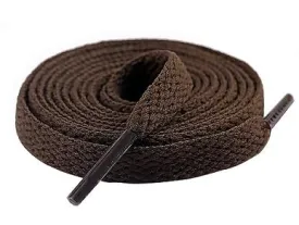 Braidlace Shoe Laces - 24" Flat Brown