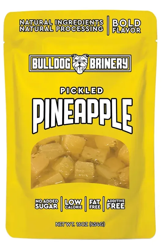 Bulldog Brinery Pickled Pineapple - 6 / 16 oz pouch