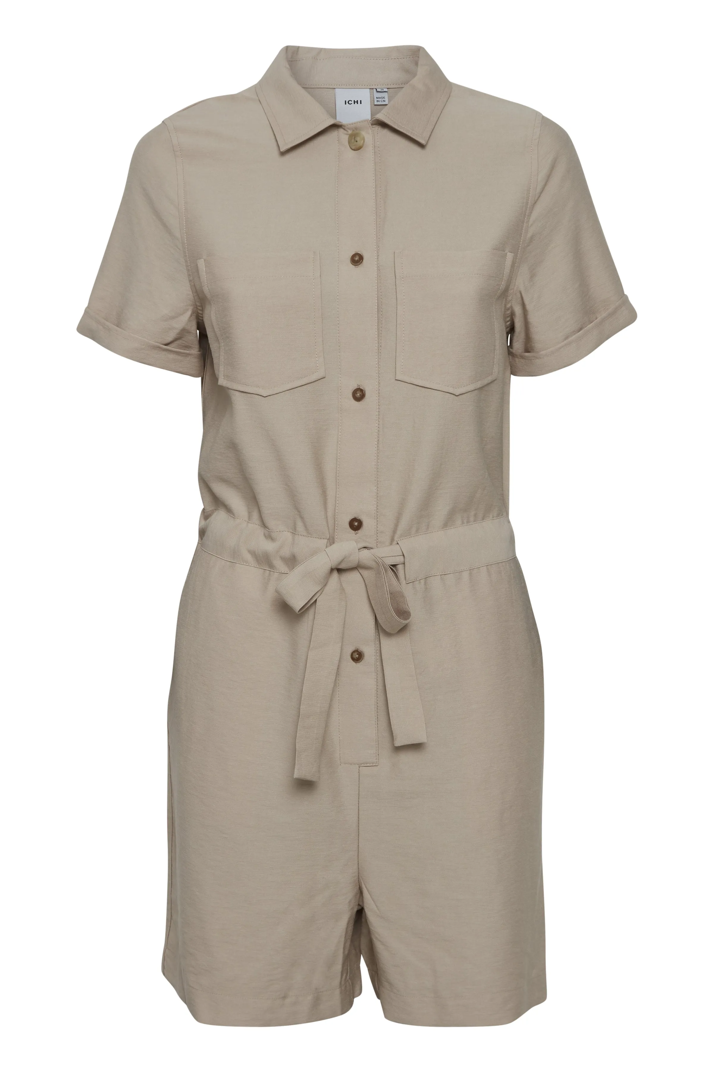 Cadova Military Playsuit (Doeskin)