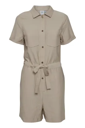 Cadova Military Playsuit (Doeskin)