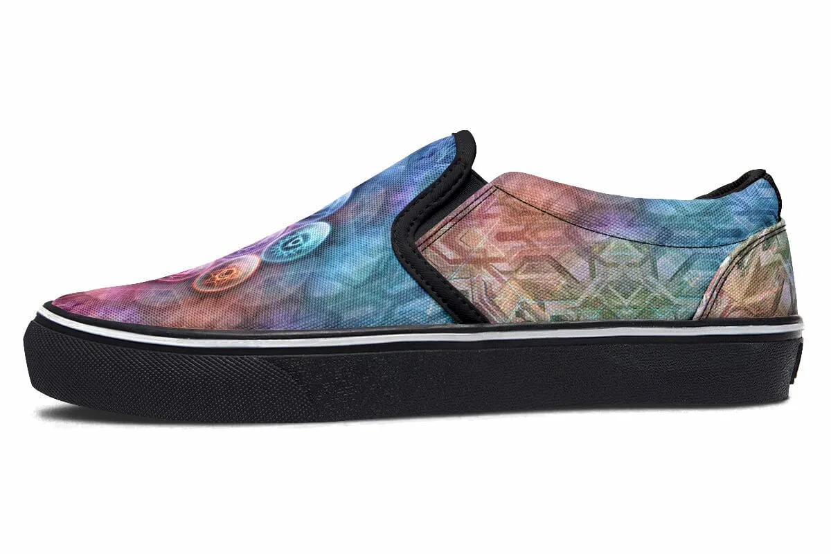 Chakra Balls Slip on Shoes