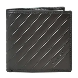 Cross Grabado Espanol Removable Card Case Wallet Black Ac218364N-1