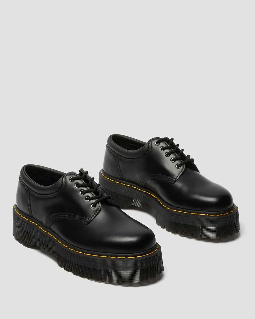 Dr. Marten 8053 Quad Black Polished Smooth Leather R24690001