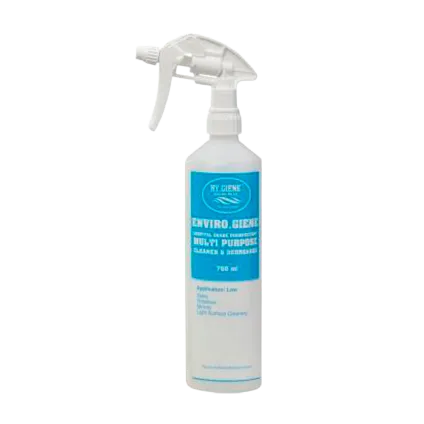 Enviro Giene Glass Cleaner Spray Bottle - Blue