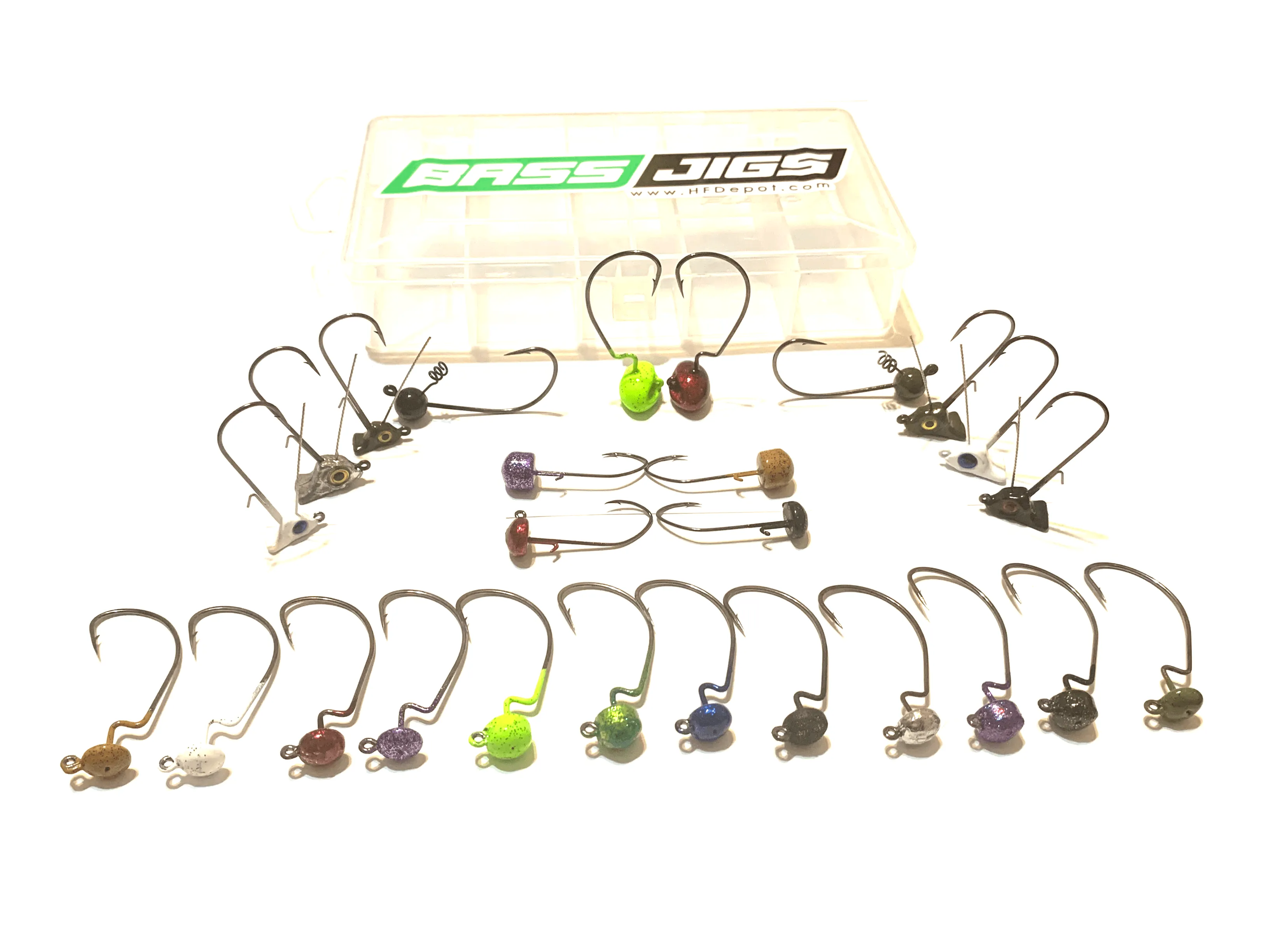 Finesse Bass Fishing Jig Kits