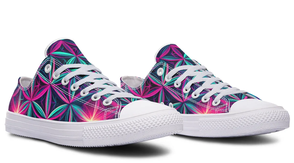 Flower Life Vibes Low Top Shoes