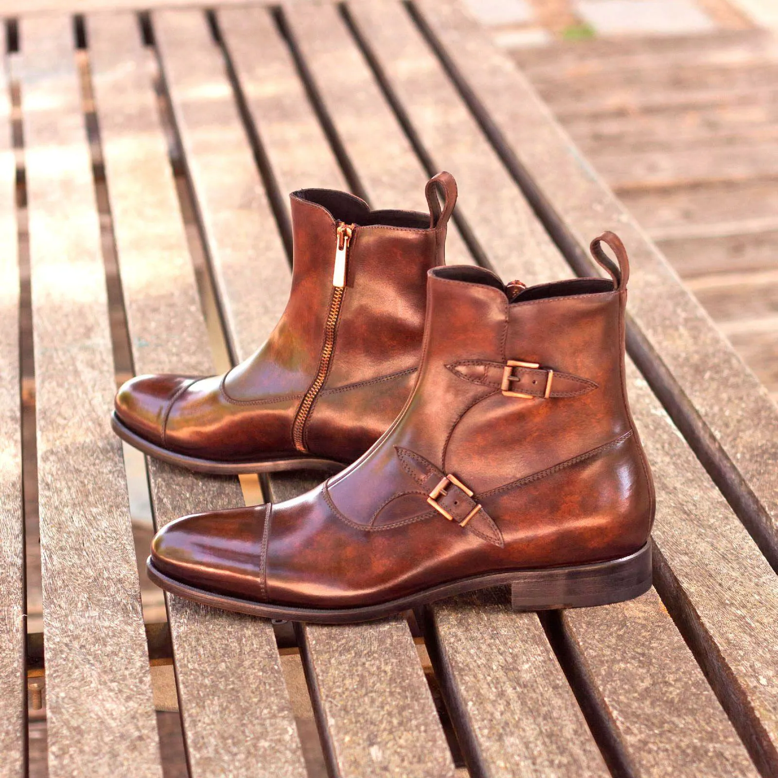 Gem Octavian Patina Boots