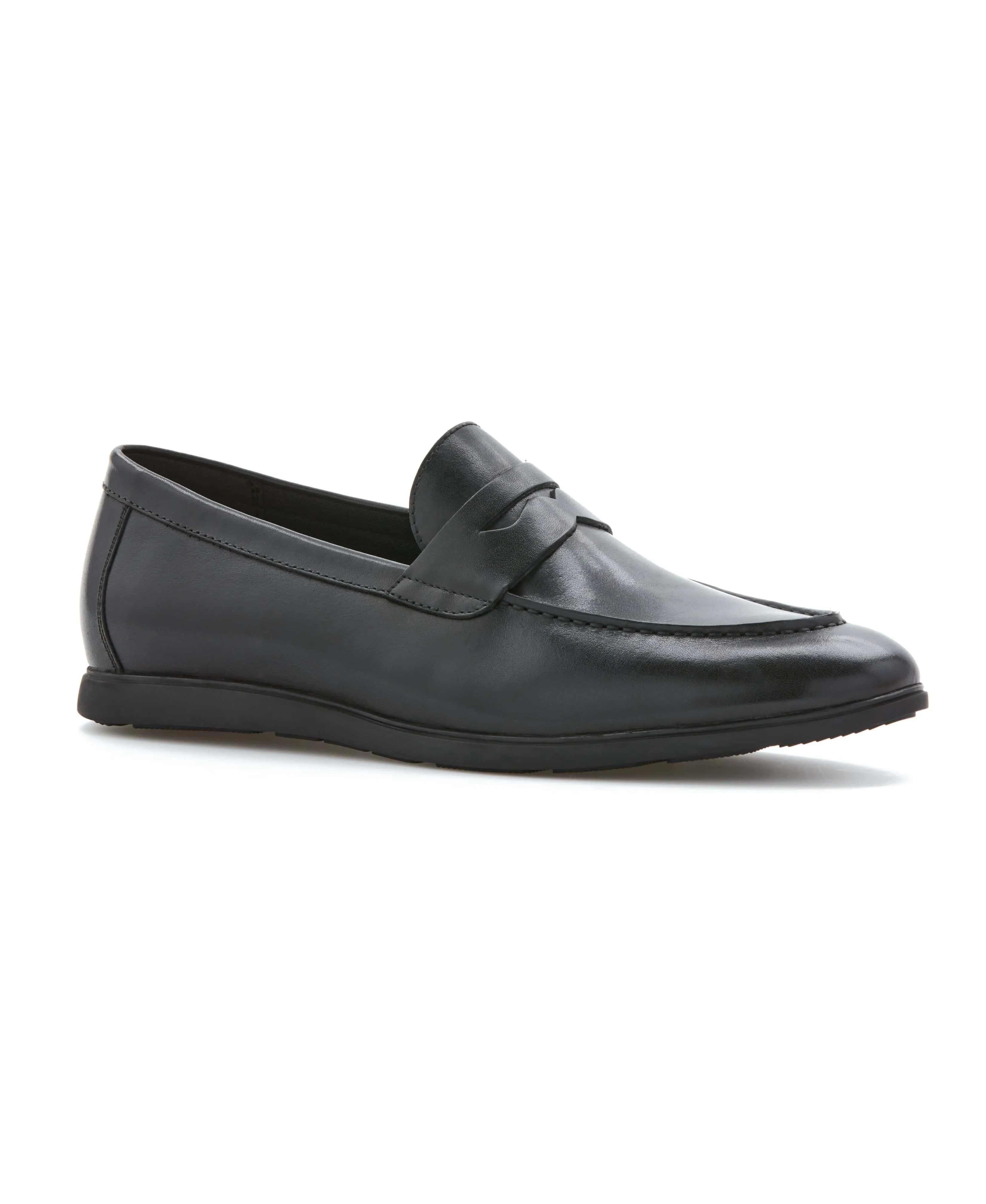 Genuine Leather Casual Penny Loafers