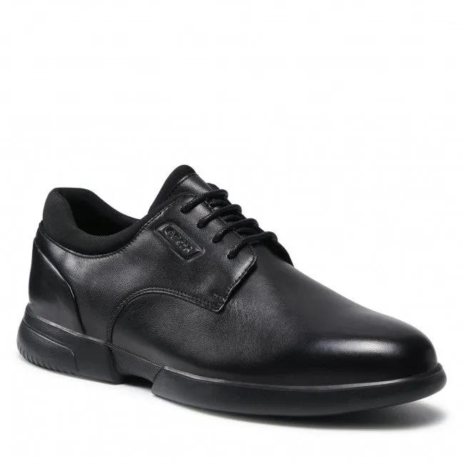 Geox Smoother Mens Black Shoe