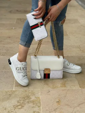 GG band sneaker bag set