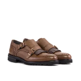 Jalpa Kiltie unisex Monk Strap