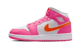 Jordan 1 Mid Pinksicle Safety Orange