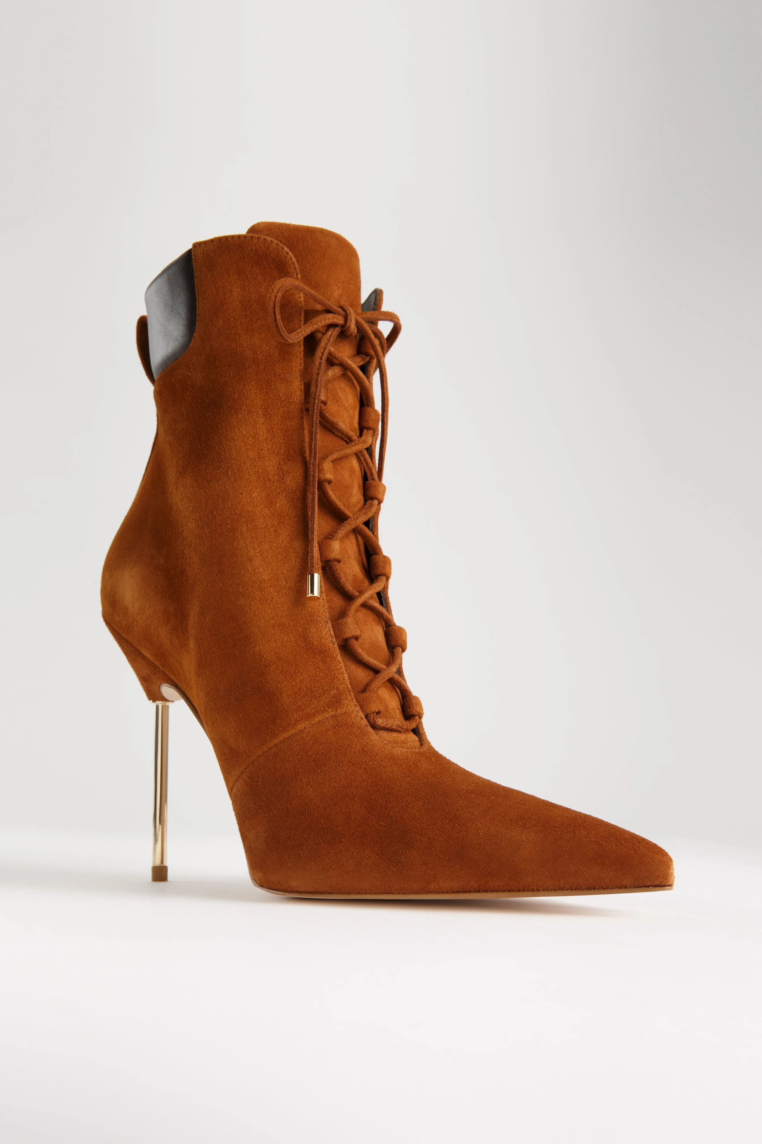 LACE UP BOOTIES | SUEDE TOCABBO001