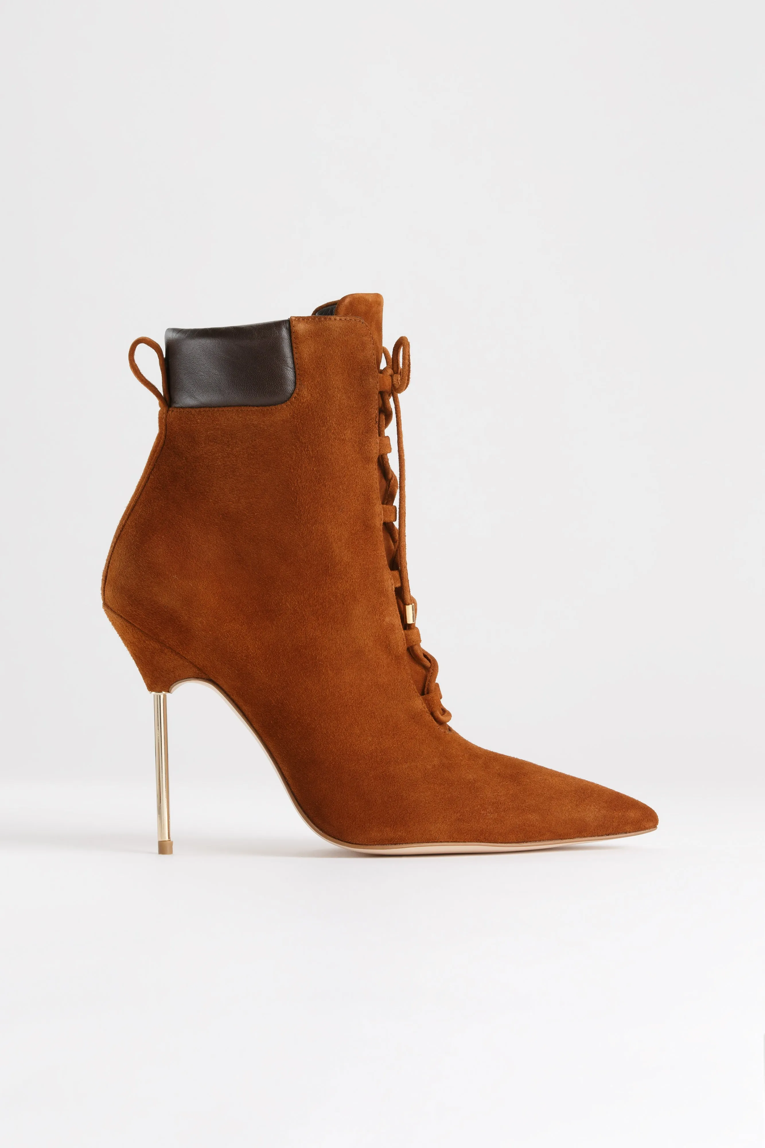 LACE UP BOOTIES | SUEDE TOCABBO001