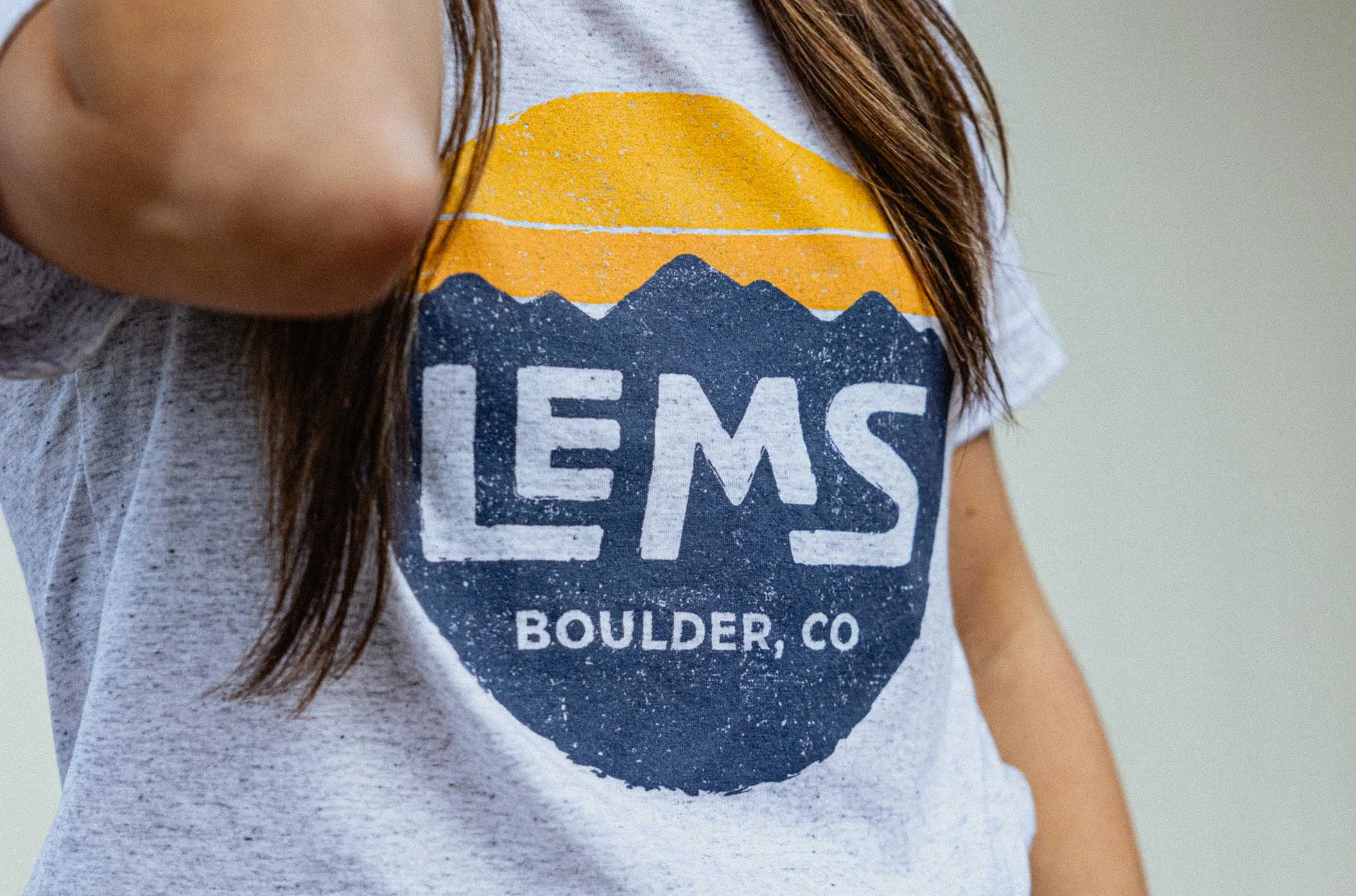 Lems Tri-Blend Logo Tee