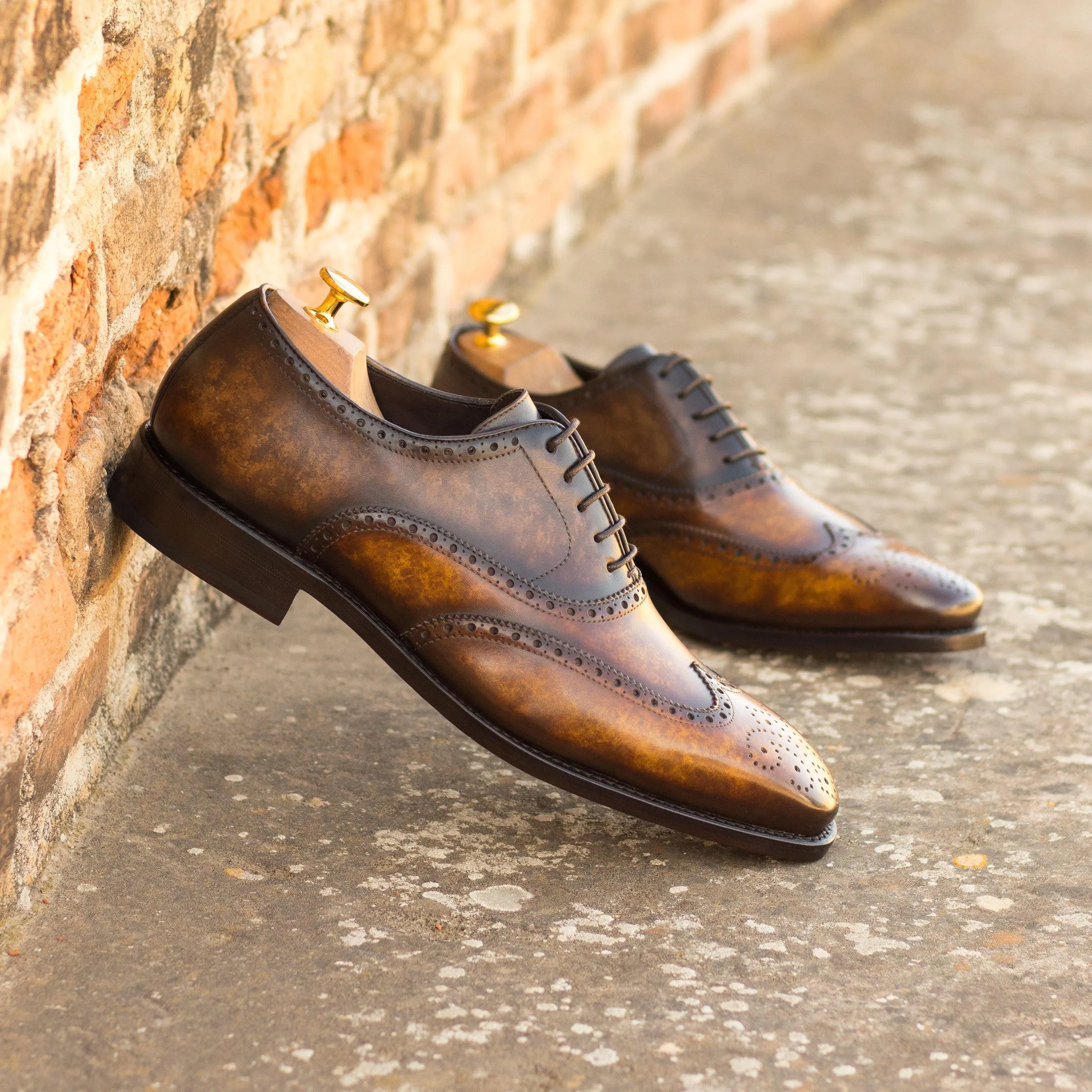 Luie Patina Full Brogue Shoes