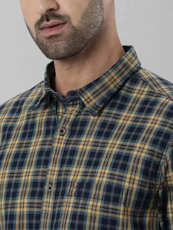 Men Checked Full Sleeve Cotton Shirt