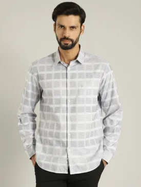 Men Checked Full Sleeve Cotton Shirt