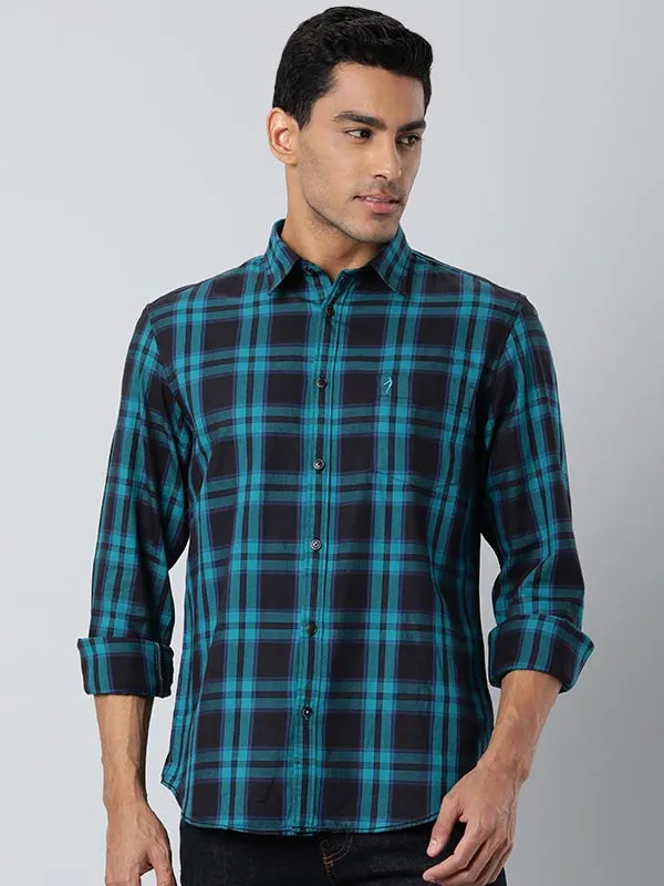 Men Checked Full Sleeve Cotton Shirt