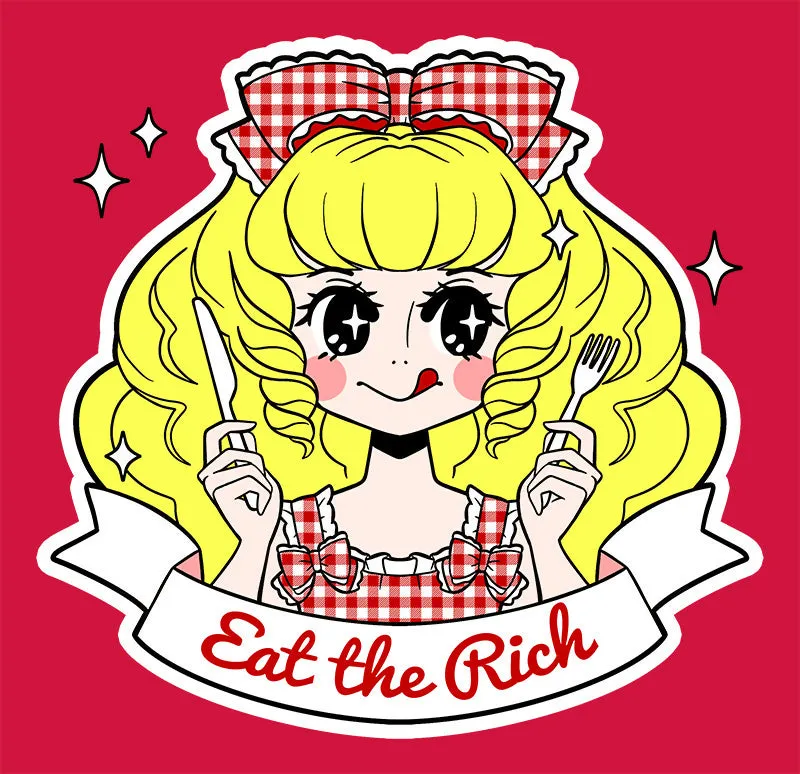 "Eat the Rich" (Red) T-Shirt