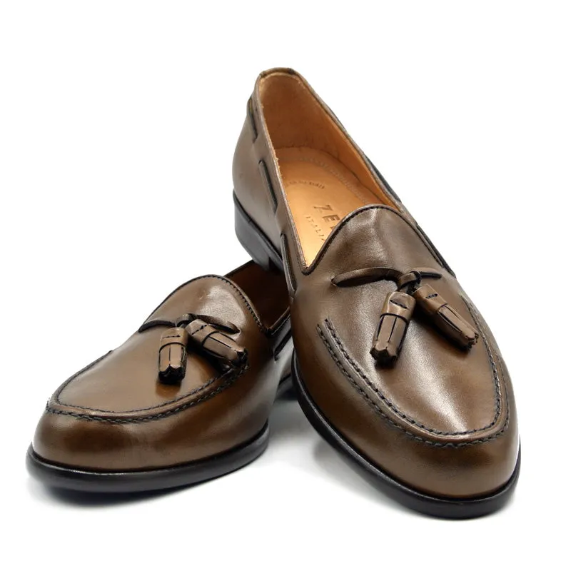 SMPL-TL-034 Calfskin Tassel Loafer