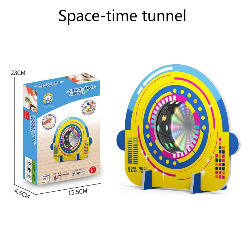 Space Time Tunnel  STEM DIY Kits  Age 5 years Project Toys Building Learn Space