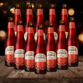 Timmermans Lambicus Kriek Black Pepper Belgian Fruit Beer 330ml Bottles - 4.0% ABV (12 Pack)