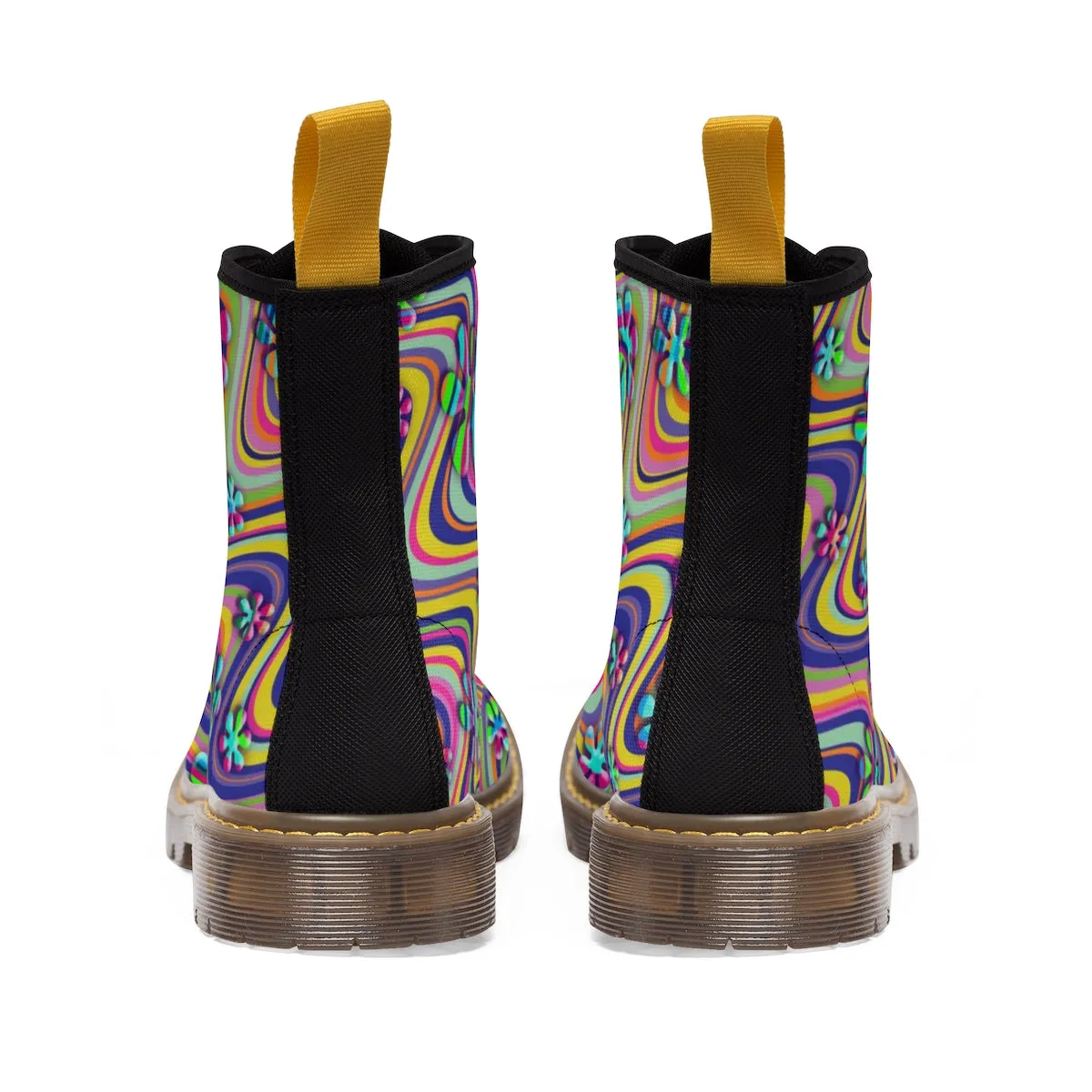 Wavy Daisy Women's Martin Boots