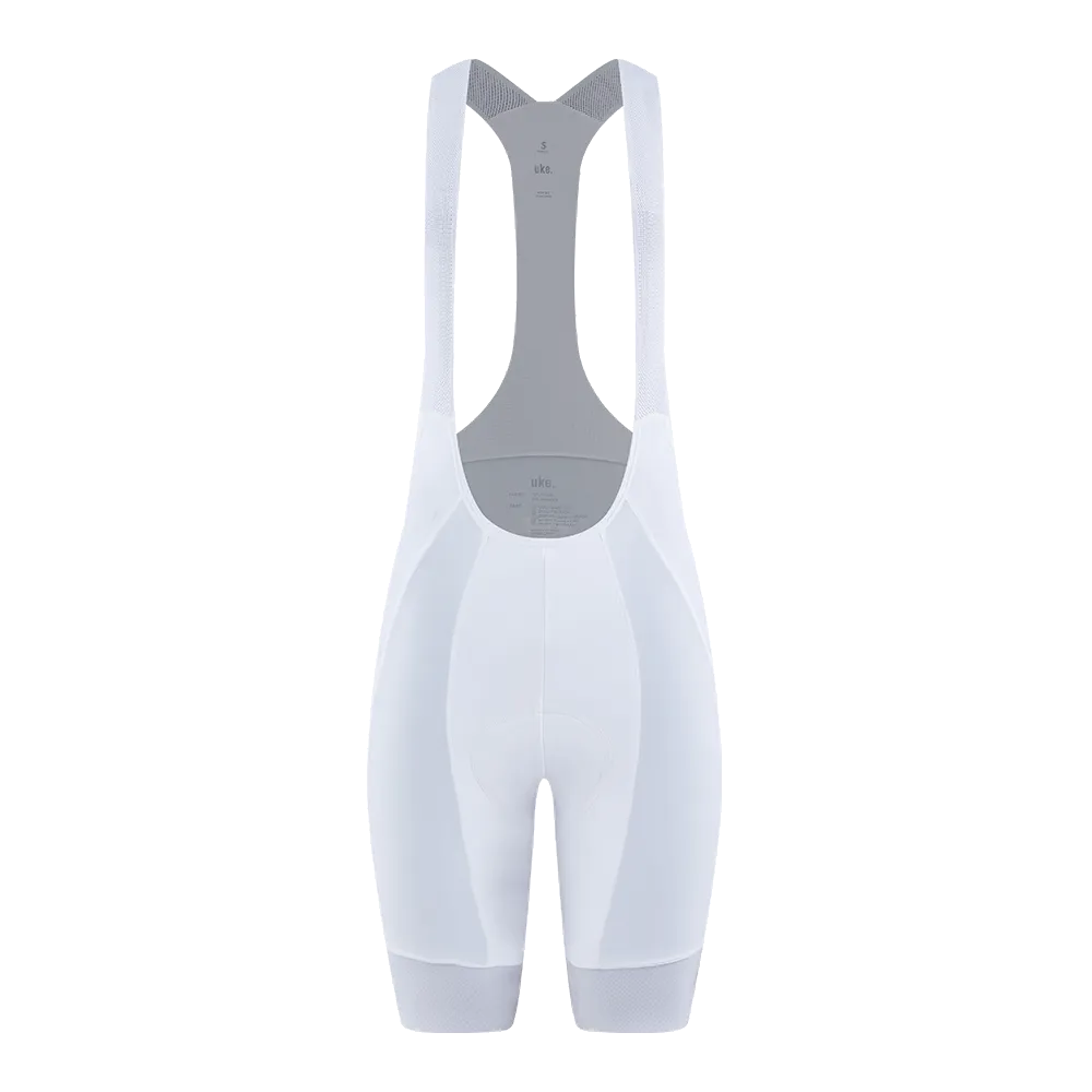 Women's Training Bib Shorts B003-White