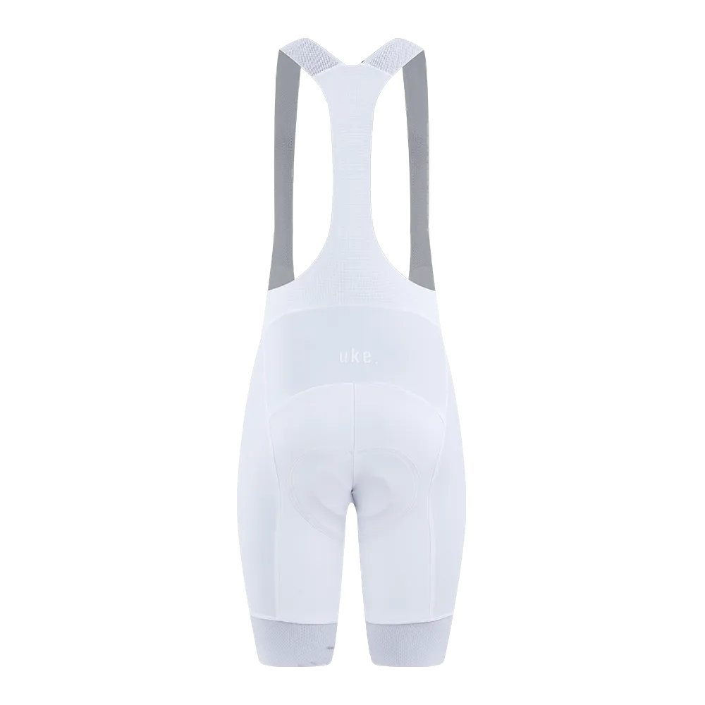 Women's Training Bib Shorts B003-White