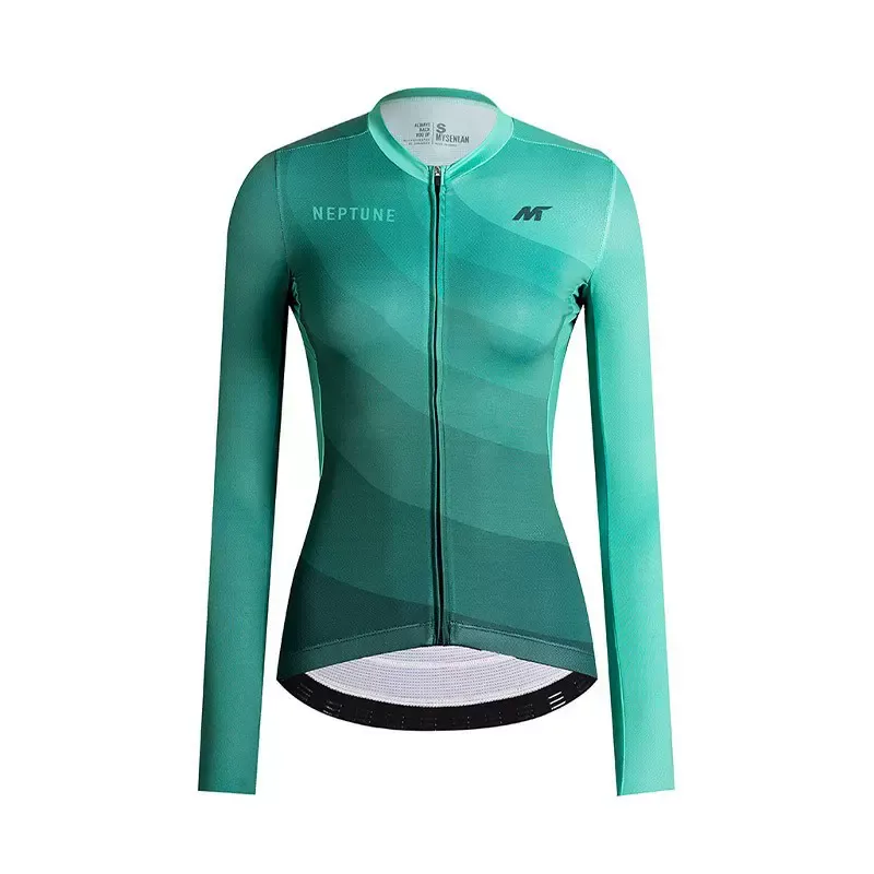 Women's Training LS Jersey Planet-Spearmint